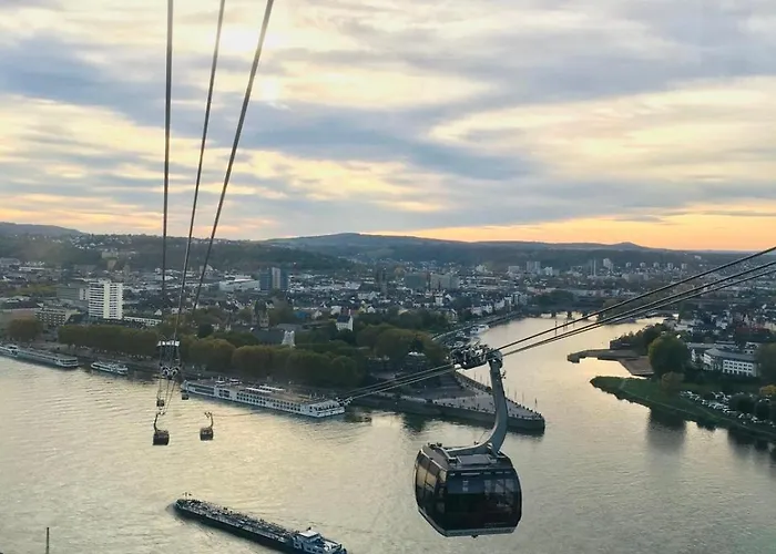 Am Deutschen Eck アパート コブレンツ